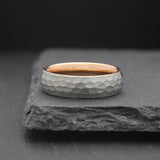 Hammered - Silver | Rose Gold