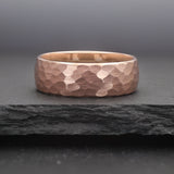 Hammered - Rose Gold