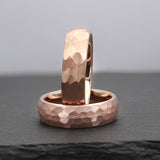 Hammered - Rose Gold