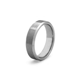 gunmetal grey wedding band