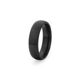 mens black wedding band