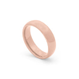 rose gold wedding band