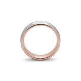 Hammered - Grey | Rose Gold