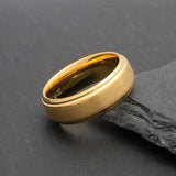 gold wedding band for men