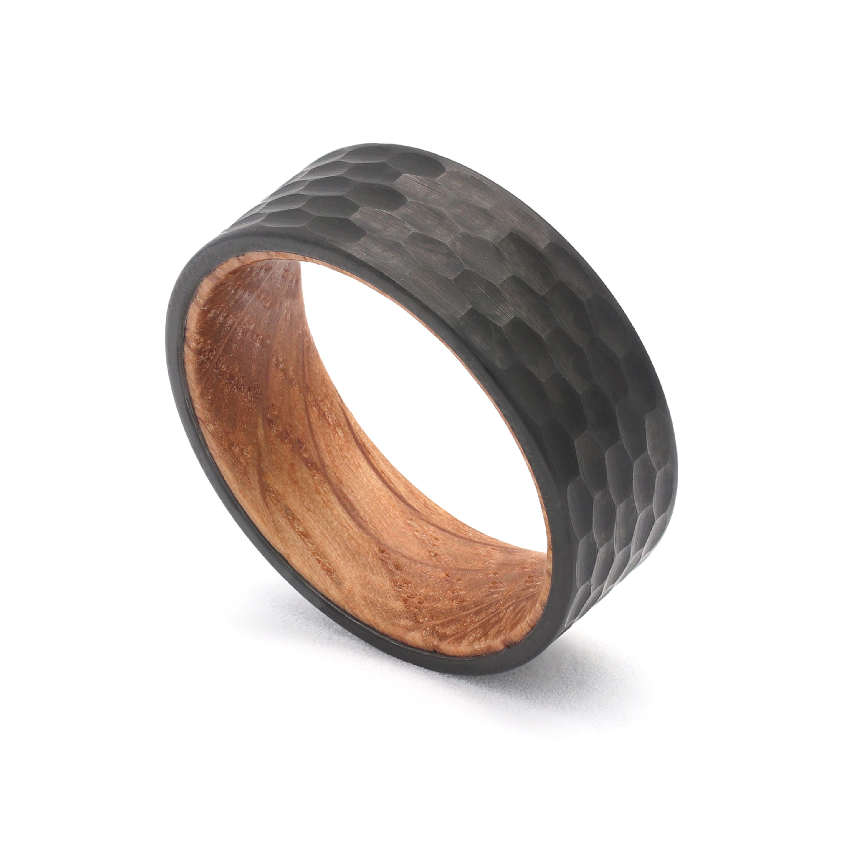 Whiskey - Black | Hammered | Oak